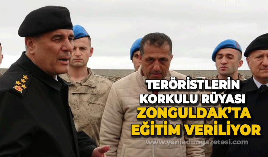 Teröristlerin korkulu rüyası: Zonguldak'ta eğitimler veriliyor