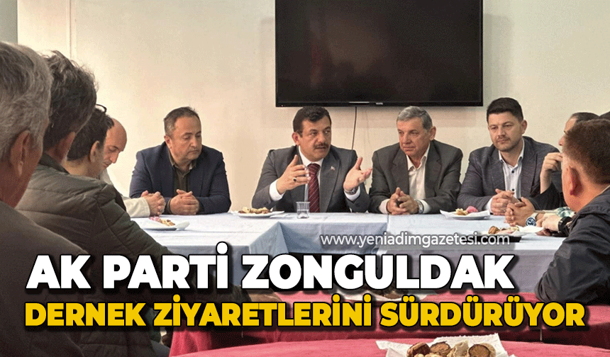 AK Parti Zonguldak Kastamonulular Derneği'ni ziyaret etti