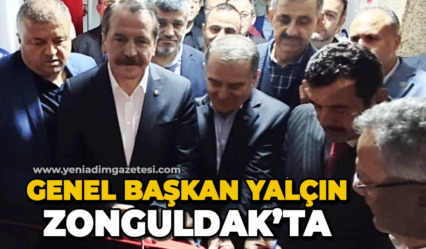 Memur-Sen Genel Başkanı Ali Yalçın Zonguldak'ta