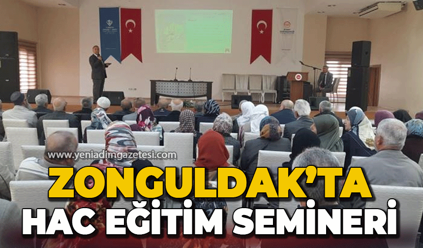 Zonguldak'ta Hac Eğitim Semineri