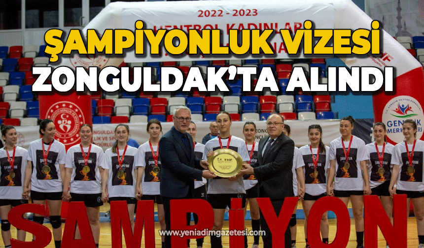 Şampiyonluk vizesi Zonguldak'ta alındı