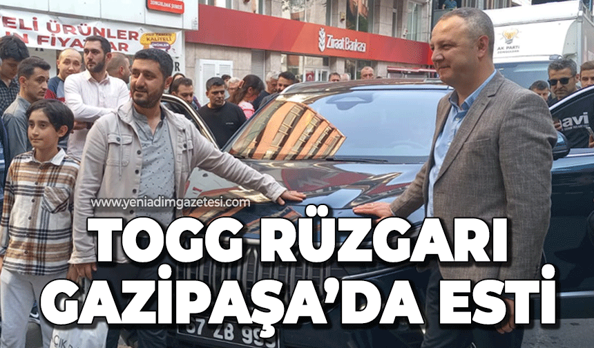Zonguldak Belediyesi'nde mesaiye başlayan TOGG Gazipaşa'da