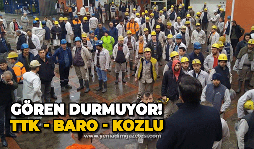 Tolga Gören durmuyor: TTK - Baro - Kozlu