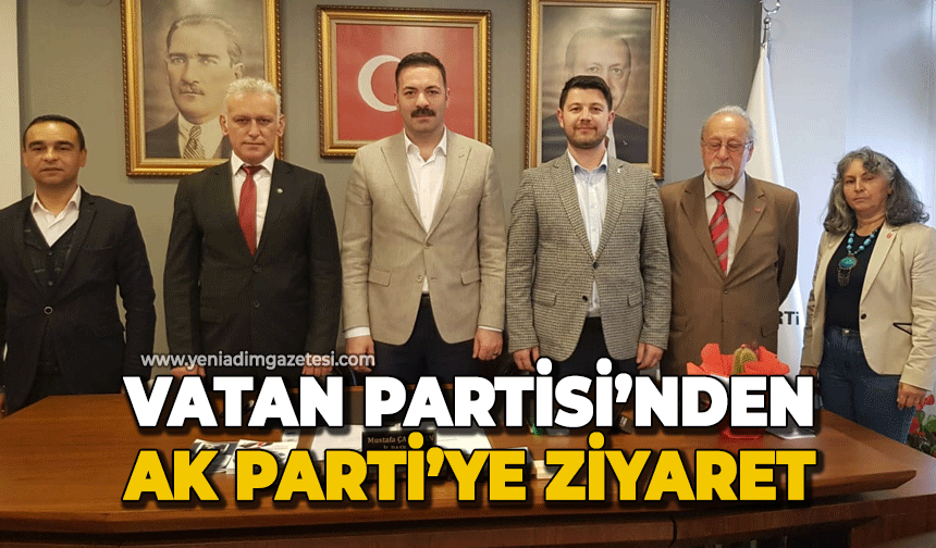 Vatan Partisi'nden AK Parti'ye ziyaret
