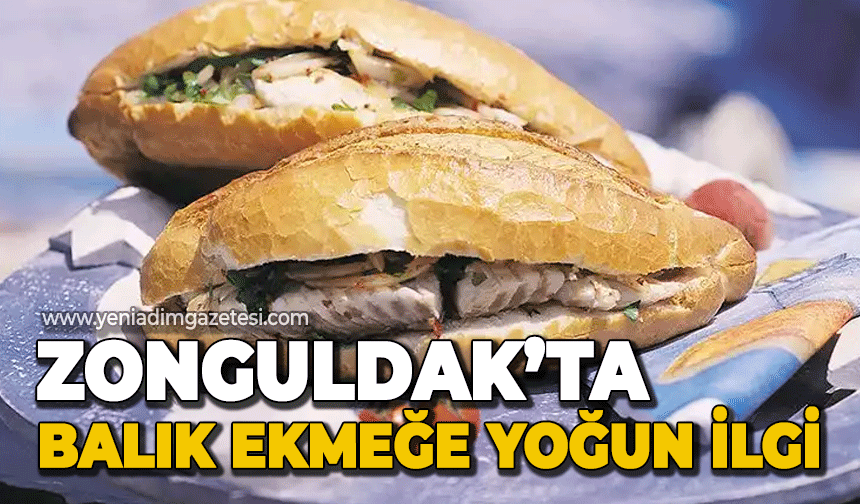 Zonguldak'ta balık ekmeğe yoğun ilgi: Fiyattan herkes memnun