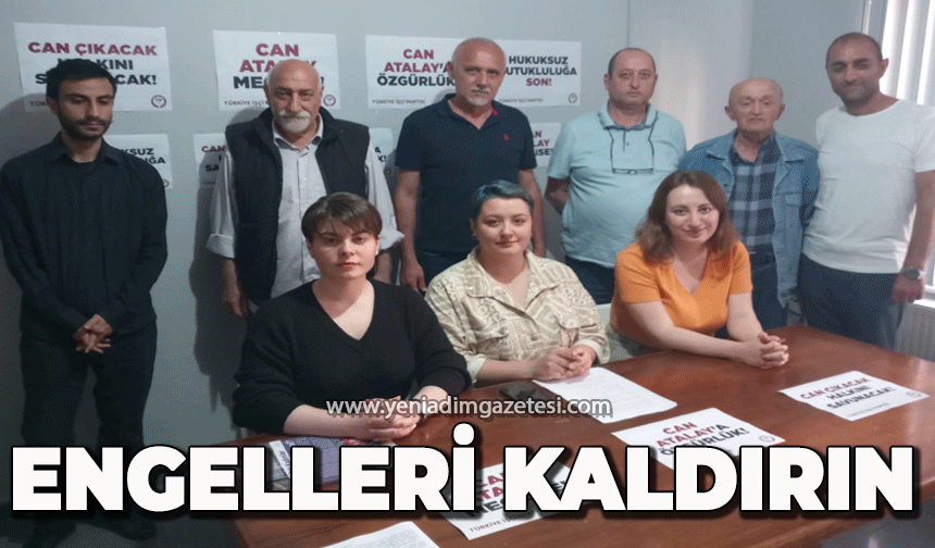 Türkiye İşçi Partisi'nden Can Atalay için çağrı var: "Engelleri kaldırın"