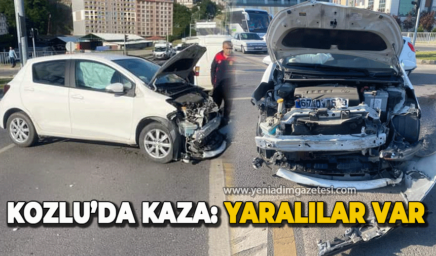 Kozlu'da kaza: Yaralılar var!