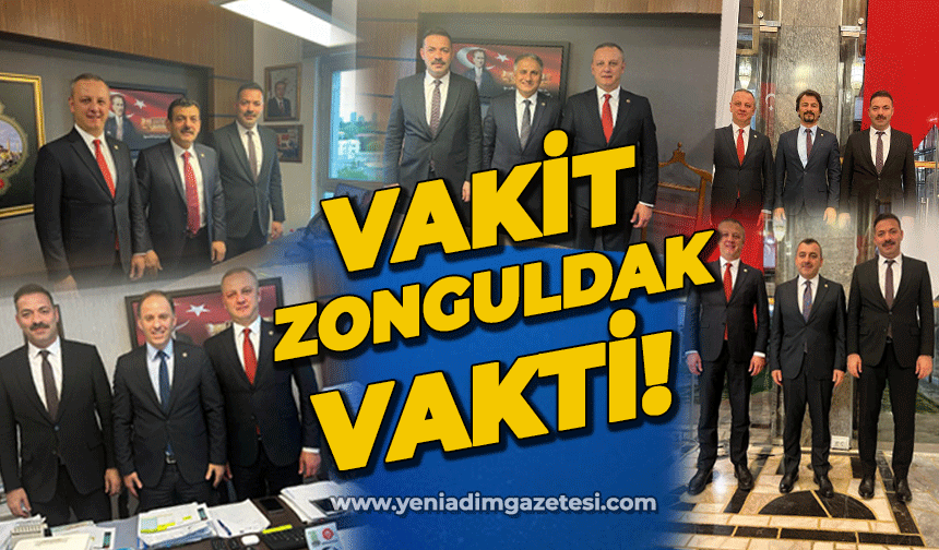 Ömer Selim Alan ve Mustafa Çağlayan'a büyük alkış: Vakit Zonguldak vakti!