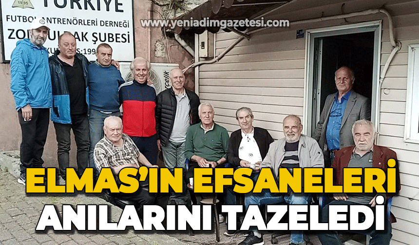 Zonguldakspor'un efsane oyuncuları anılarını tazeledi