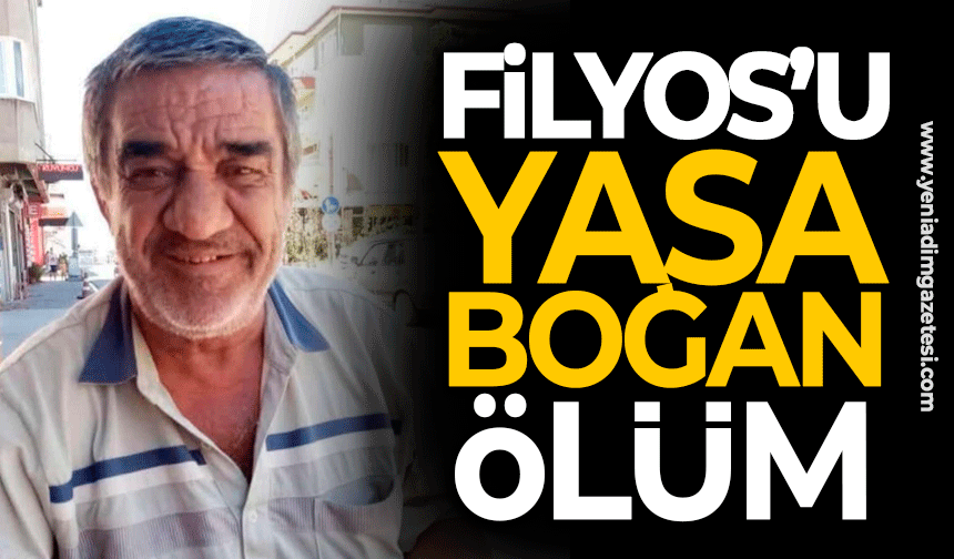 Filyos’u yasa boğan ölüm: Salih Çakar'ı kaybettik