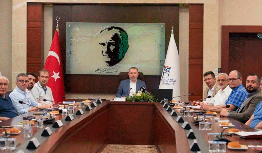 Karabük Üniversitesi’nde Temmuz ayı senato toplantısı gerçekleştirildi