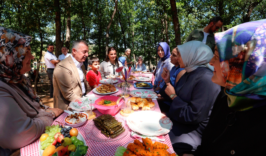Kadınlar piknikte buluştu