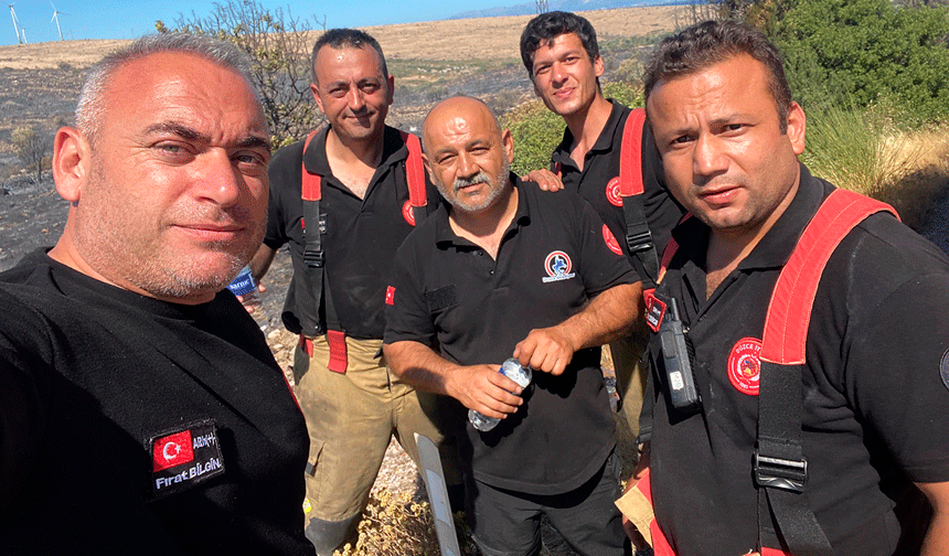Düzceli ateş savaşçıları Seferihisar’dan Çeşme’ye