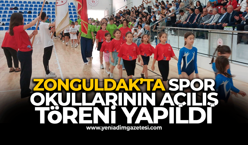 Zonguldak’ta spor okullarının açılış töreni yapıldı