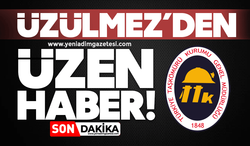 Üzülmez'den üzen haber!