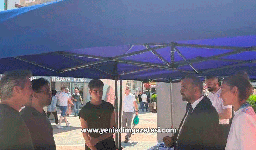 Rektör Akkaya’dan tanıtım standına destek