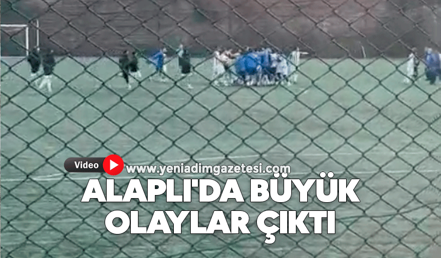 Alaplı'da büyük olaylar çıktı