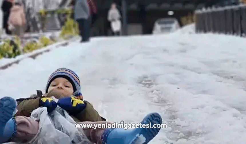 Bartın'da eğitime 1 günlük kar tatili