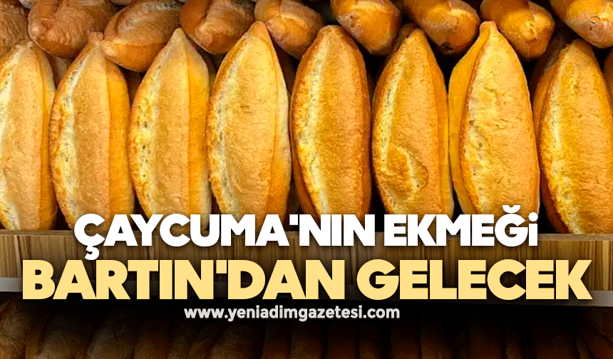 Çaycuma'nın ekmeği Bartın'dan gelecek