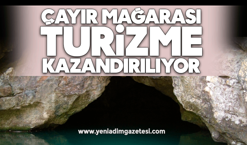 Çaycuma'nın saklı hazinesi Çayır mağarası turizme kazandırılıyor