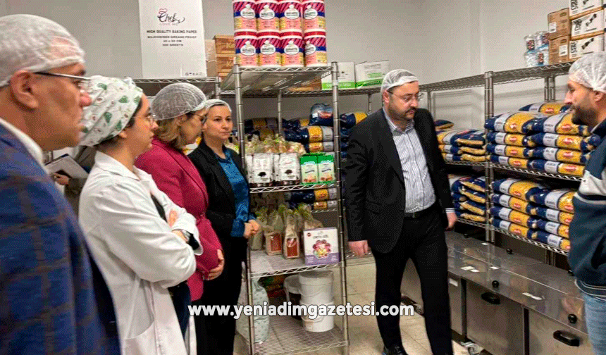 Öğrenci yurtlarında bulunan kantin, mutfak ve lokantalar denetlendi