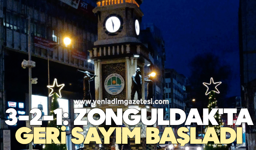 3-2-1: Zonguldak'ta geri sayım başladı