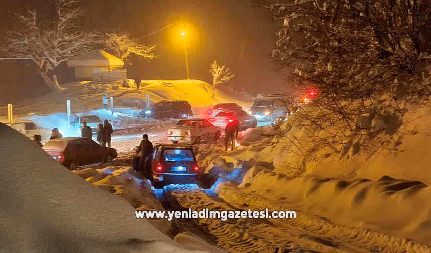 Düzce'de kuvvetli kar yağışı uyarısı