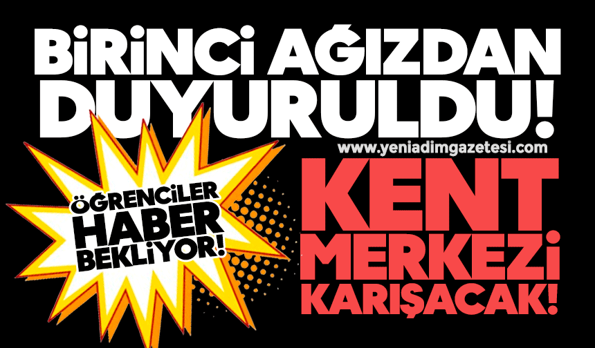 Birinci ağızdan duyuruldu! Zonguldak, Çarşamba gününe dikkat! Kent merkezi karışacak!