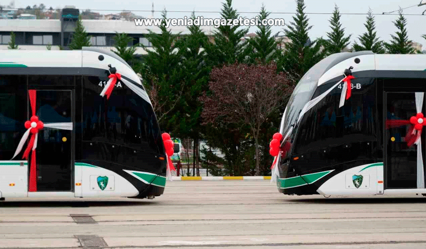 Kocaeli'de raylı sistemde kapasiteyi ikiye katlayan dönem başlıyor