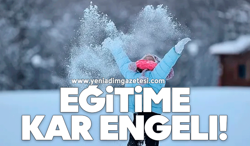 Karabük'te okullara kar tatili