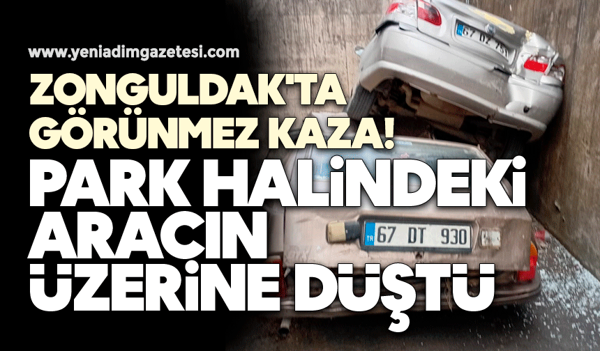 Zonguldak'ta görünmez kaza!