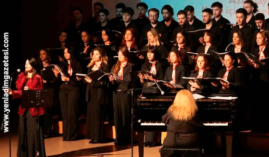 KBÜ'de Türkiye ve Azerbaycan ezgileri aynı sahnede