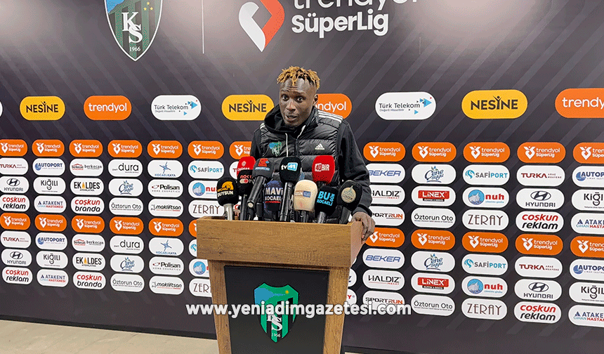 Daniel Agyei: "Ligin en formda takımlarından biriyiz"