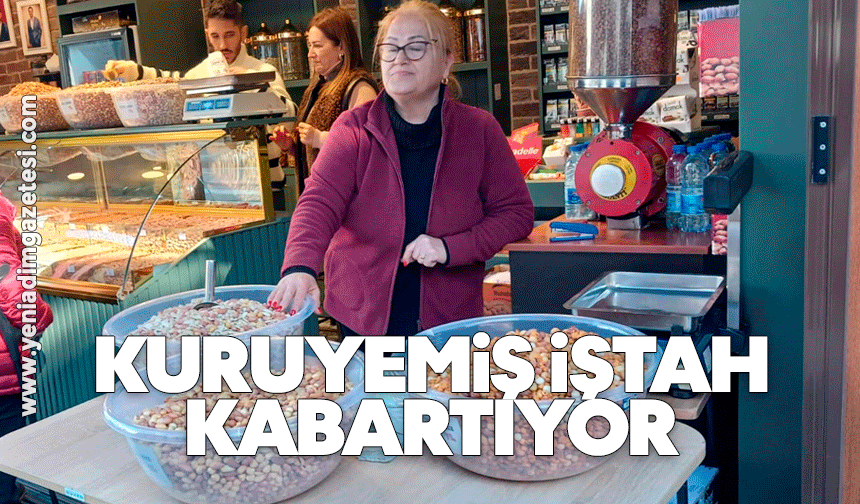 Kuruyemiş iştah kabartıyor