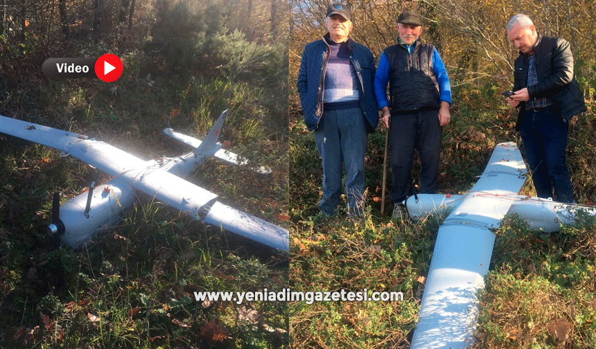 İzmit'e İHA düştü