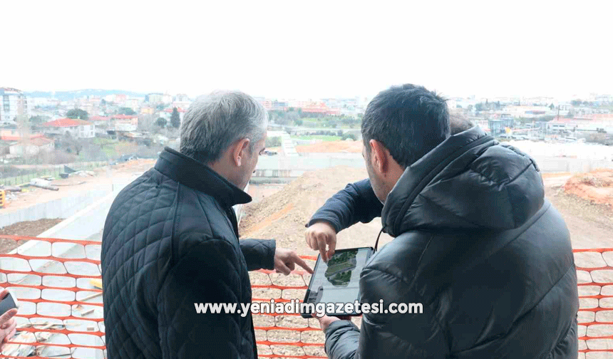 Çayırova Spor Lisesi inşaatında çalışmalar sürüyor