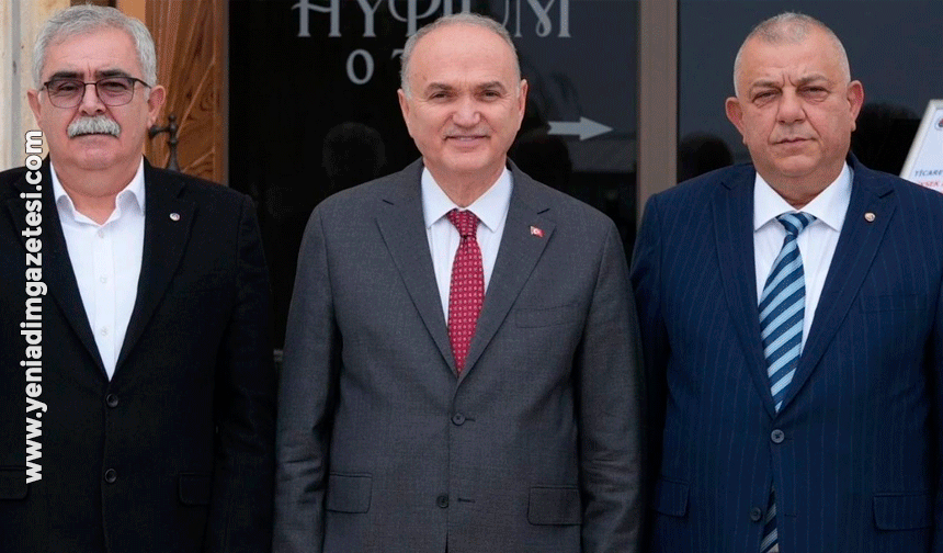 DTSO'dan Başkan Faruk Özlü'ye destek mesajı