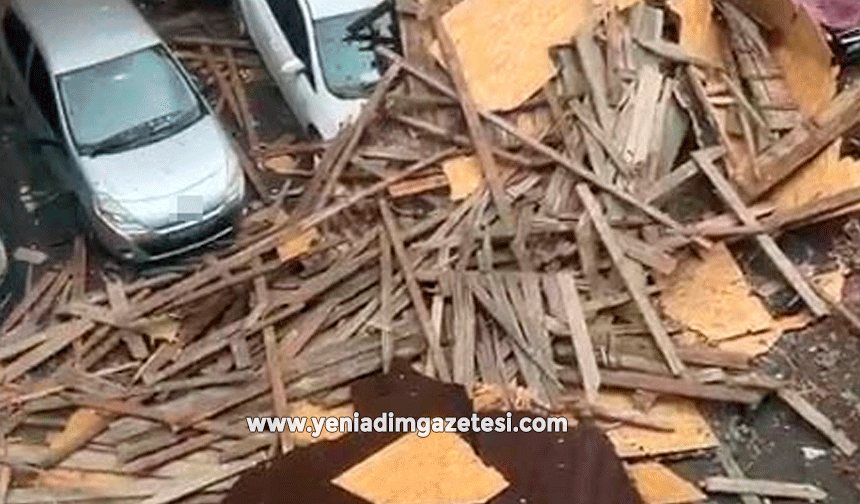 Kocaeli'de sadece bir mahallede 186 evin çatısı uçtu, hasar tespit çalışmaları devam ediyor