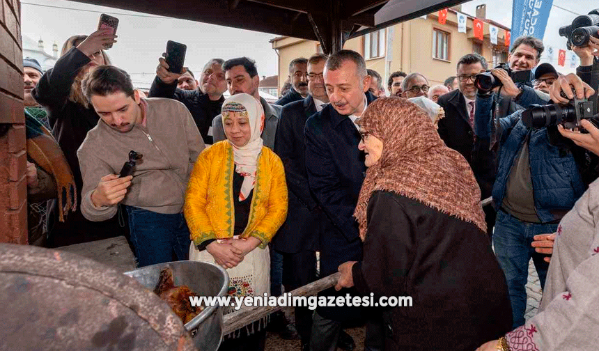Kocaeli'de 200 yıllık 'imece' geleneği: 5. Kaz Bayramı kutlandı
