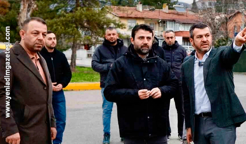 Milletvekili Cem Şahin, Karabük Belediyesi'nin çalışmalarını yerinde inceledi