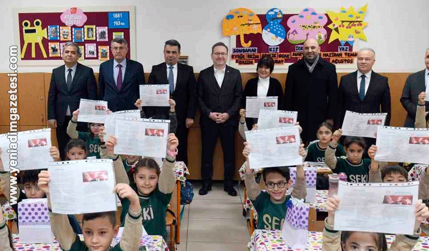 Kastamonu'da öğrenciler karne sevinci yaşadı