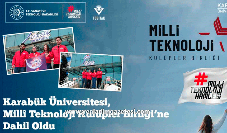 KBÜ Millî Teknoloji Kulüpler Birliği'ne katıldı