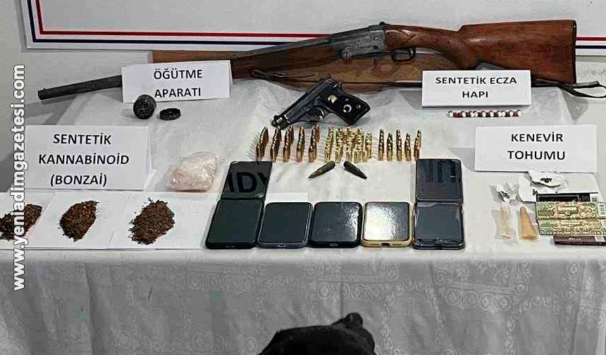 Kastamonu'da uyuşturucu operasyonu: 8 gözaltı