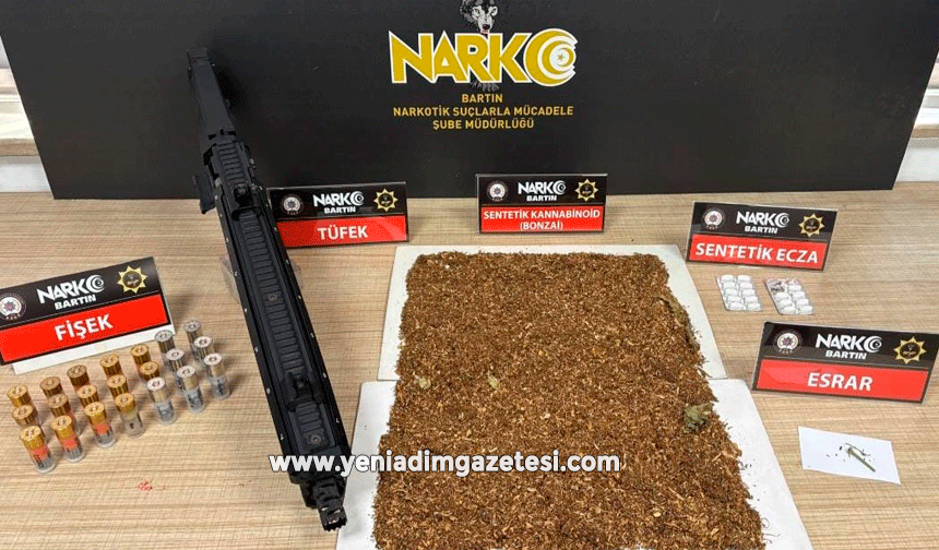 Bartın'daki uyuşturucu operasyonunda 6 tutuklama