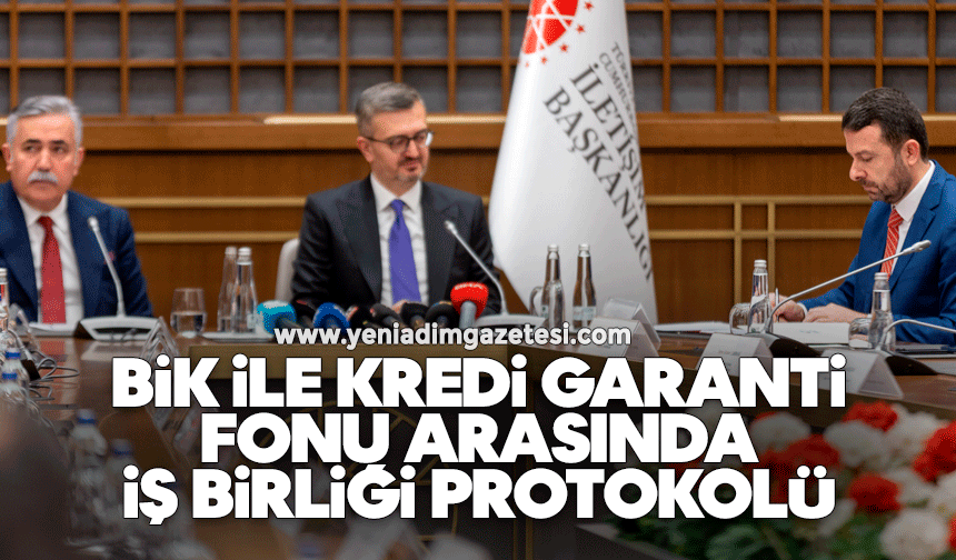 BİK ile Kredi Garanti Fonu arasında iş birliği protokolü