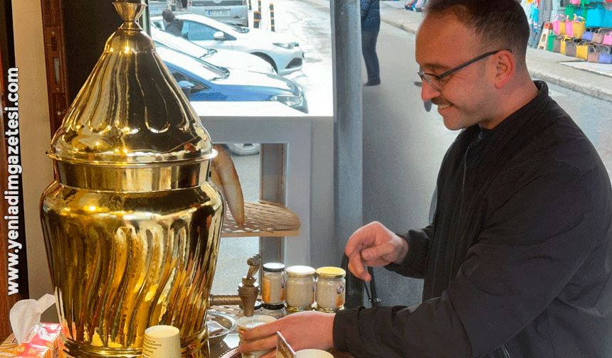 Kışın vazgeçilmezi salep yoğun ilgi görüyor