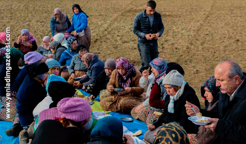 Başkan Arslan sarımsak işçileriyle bir araya geldi