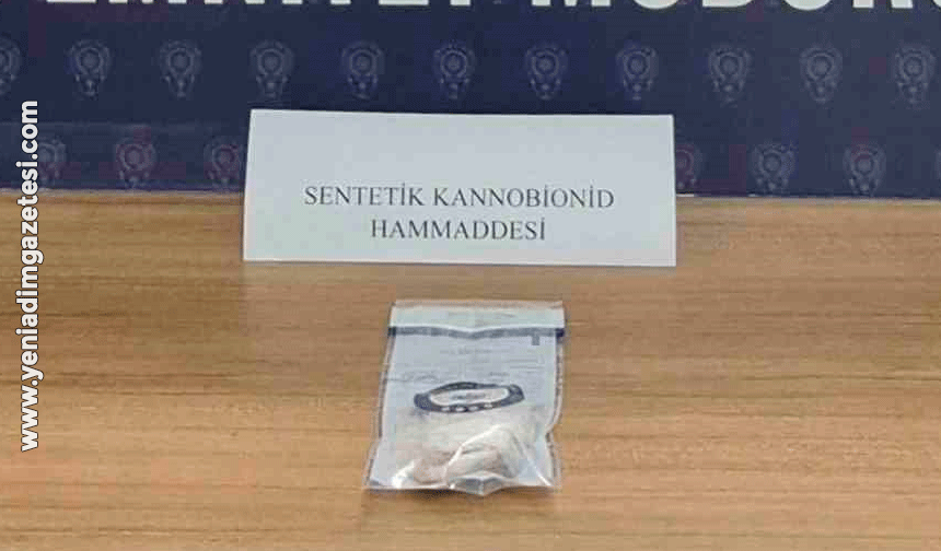 Durdurulan araçta uyuşturucuyla yakalanan bir şüpheli tutuklandı