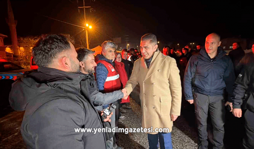 Düzce Valisi Aslan: 'Tüm ekiplerimiz ile sahadayız'