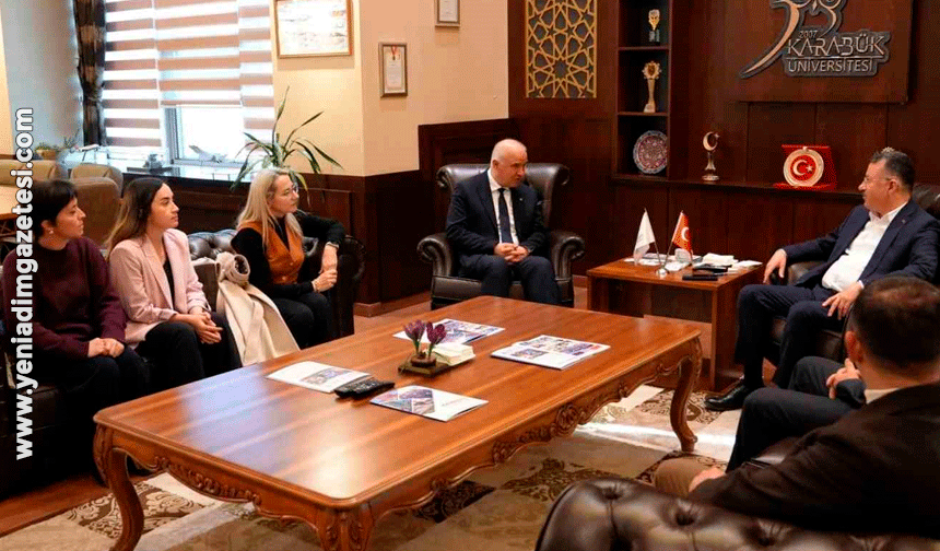 Karabük Bartınlılar Derneği'nden Prof. Dr. Fatih Kırışık'a ziyaret